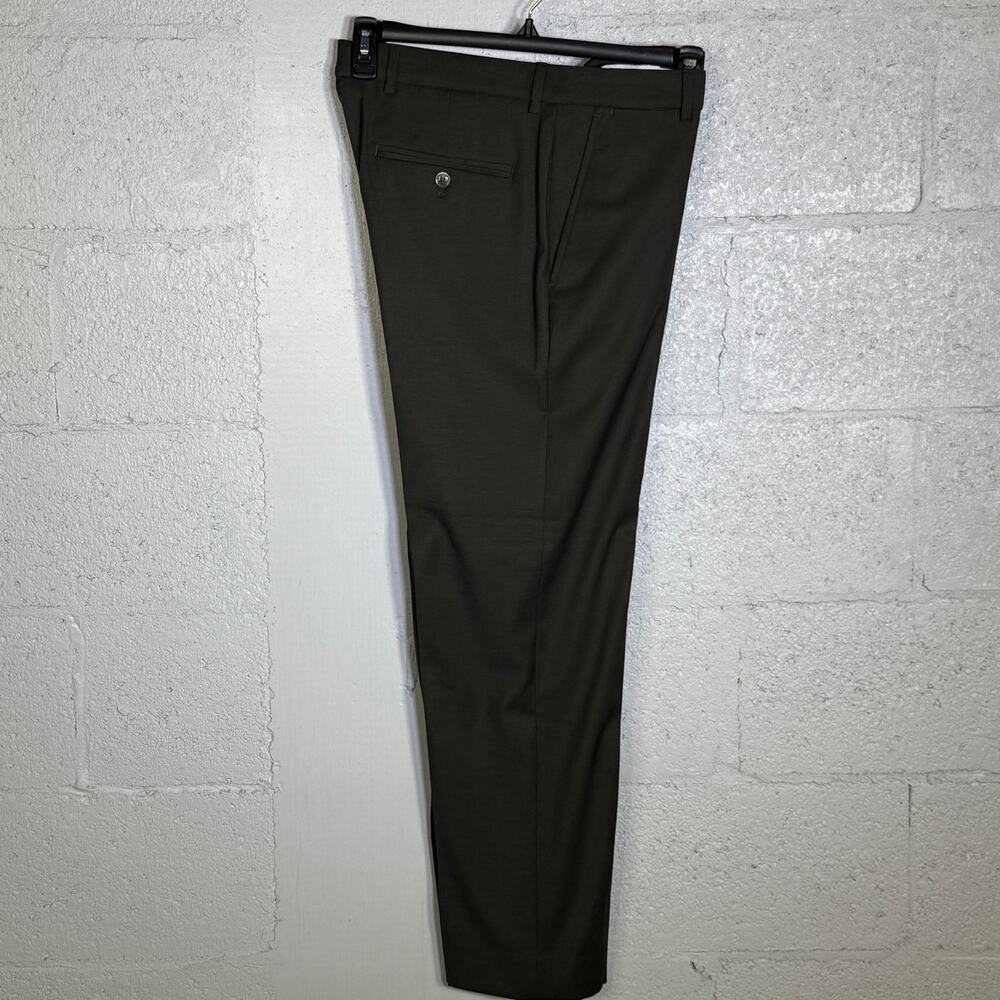 Nautica Men's Modern-Fit Stretch Fall Suit Olive Green  38S 32W $395 - Picture 12 of 16
